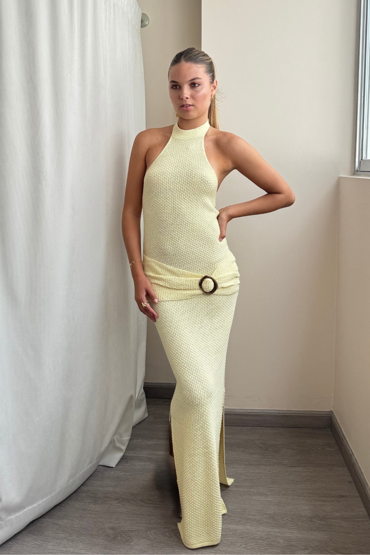 Ivy Light Yellow Dress