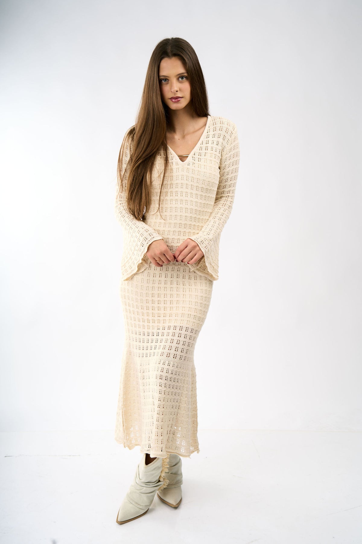 Amelia Pearl Dress One Size